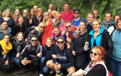 Team-Building und Sommer Party